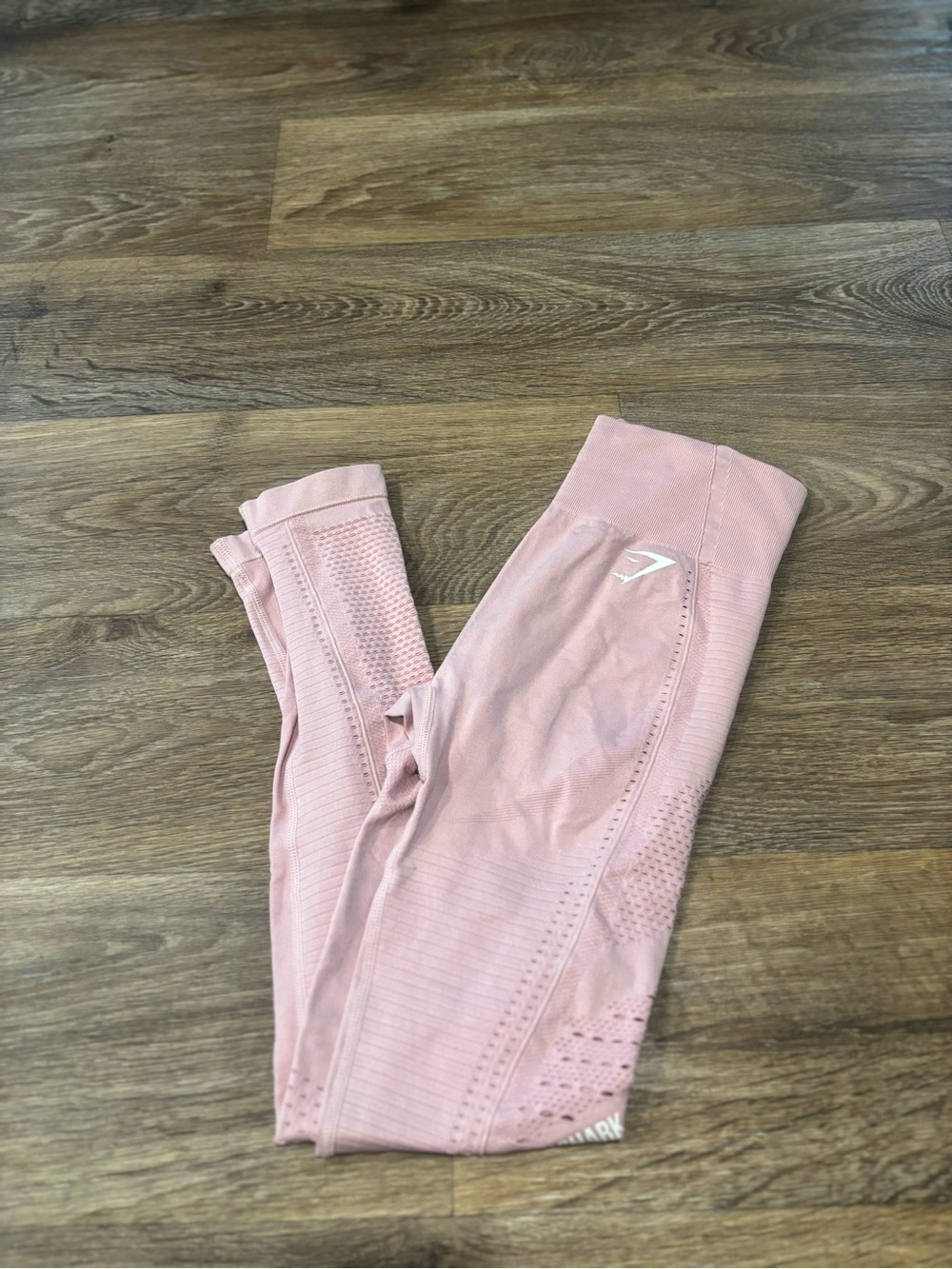 Gymshark Energy Seamless Leggings Pink Contour High Rise Workout Pants Small